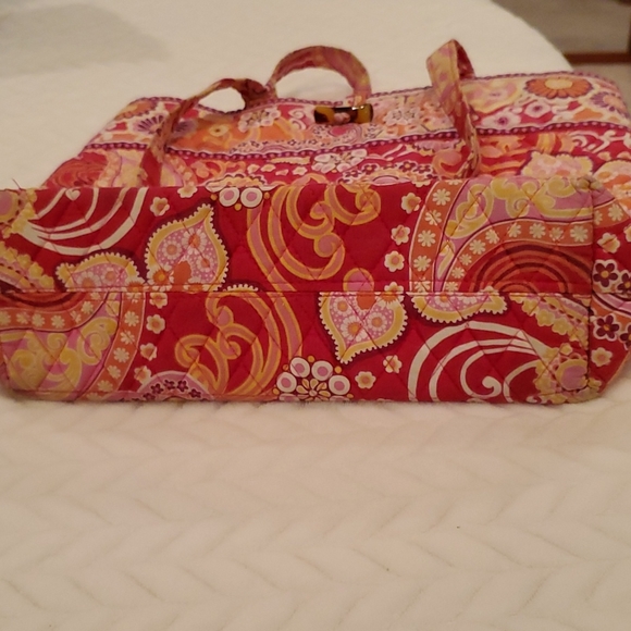 Vera Bradley Quilted Tote Bag.  Great Condition! - Picture 4 of 5
